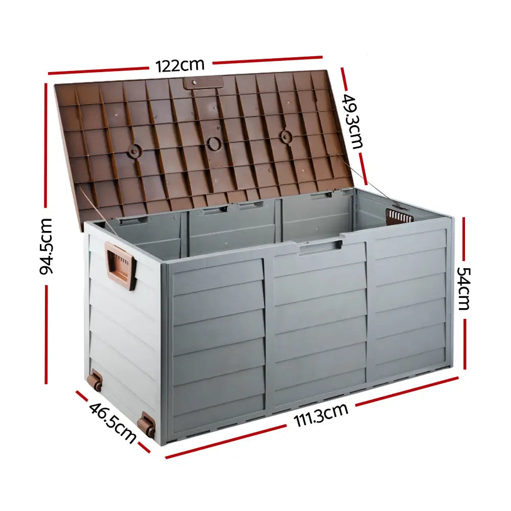 Outdoor Storage Box 290L Lockable - 5 Colours