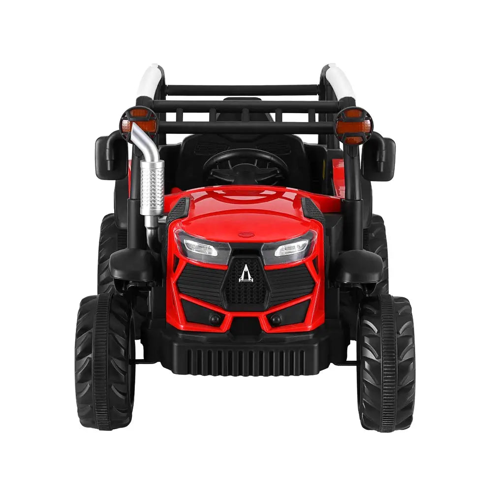 Rigo kids electric ride on car off road jeep with remote control - red toy car