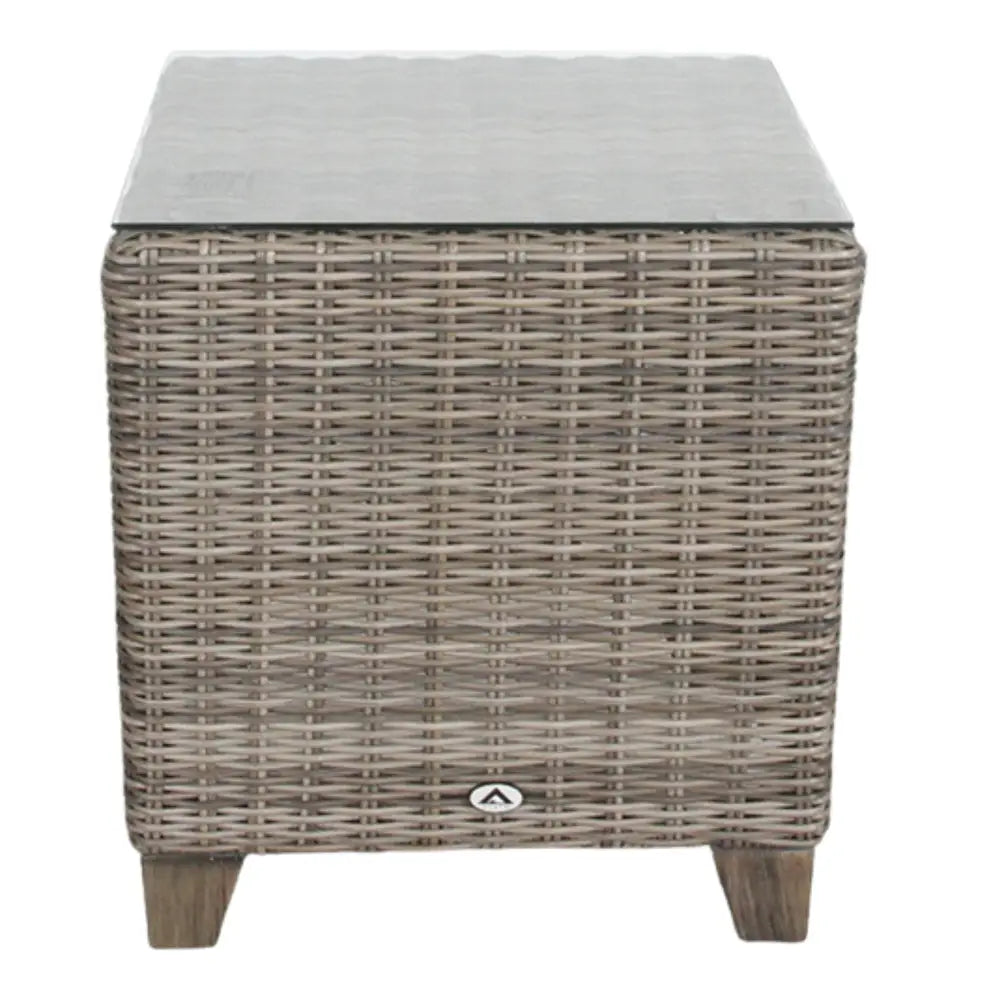 Sophy 50cm wicker rattan outdoor side table 1