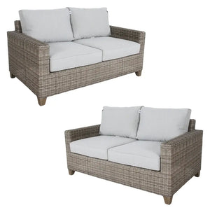 Sophy wicker rattan outdoor sofa chair lounge set - 2 + 1 or 2 or 3 seater outdoor furniture